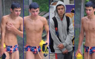 Boys at the pool 2021