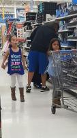 LITTLE girls CAUGHT shopping, 6/7ish