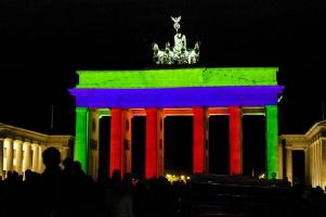 Berlin Brandenburger Tor-Lichtspiele