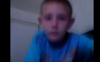 Little boy shows how to hump on webcam