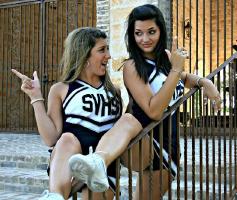 high school cheerleaders from Texas!