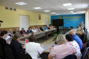 обучение с членами участковых избирательных комиссий Кораблинского района