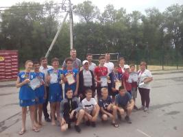 Волейболисты СШ «Рекорд» победители и призеры открытого первенства СШ «Флагман» по пляжному волейболу среди юношей