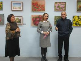 Открытие персональной выставки Валерии Азамат «Живописный вояж»