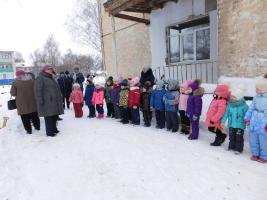 В детском саду «Чебурашка»  прошел День снеговика