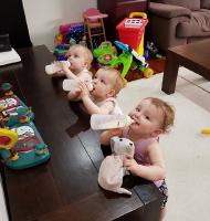 Toddler triplets I babysit (dirty comments welcome)