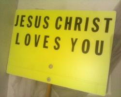 JESUS CHRIST LOVES YOU