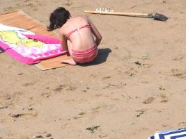 Girls at the beach 13