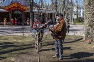Борис Гребенщиков в Смоленском парке