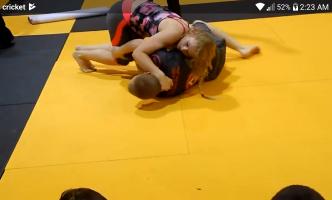 Girl vs boy wrestling, grappling 2