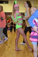 young flexable teen dancing girls show their feet and legs