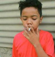 More Indonesian boys smoking  21