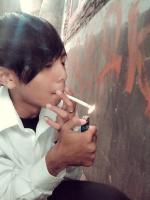 Jakarta boys smoking