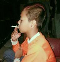 More Indonesian boys smoking  23