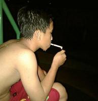 More Indonesian boys smoking  15
