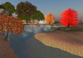 landscapes of Second Life