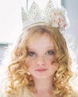 Little ginger Israeli princess