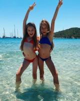 Alisa and Karina in Ibiza