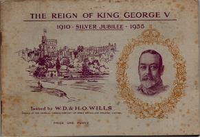 Willss Cigarettes - King George V 1910-1935 Commerative Cards