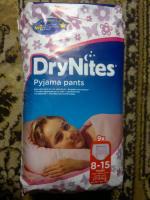 Diaper DryNites Test prev