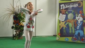 Young ukrainian gymnast girl 2