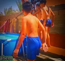 Funny boy Ismail on the Pool 3