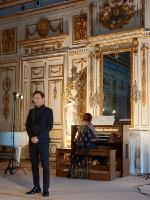 Кусково, органный концерт   контртенор Михаил Широченко, июль 2022.