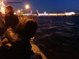 Санкт-Петербург,развод мостов,июнь 2018.