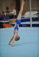 blue white gymnast boys